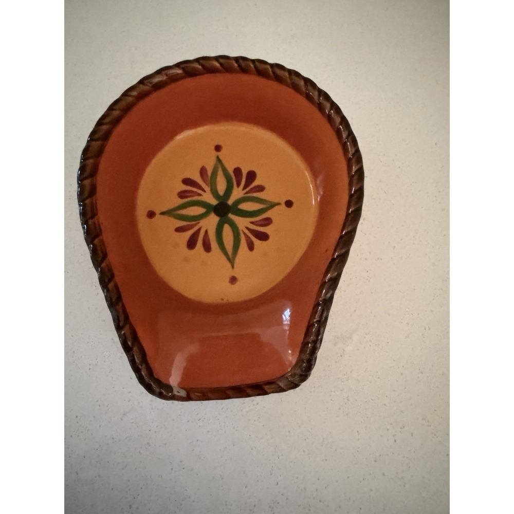 Home And Garden Party Tuscan Stoneware Spoon Rest